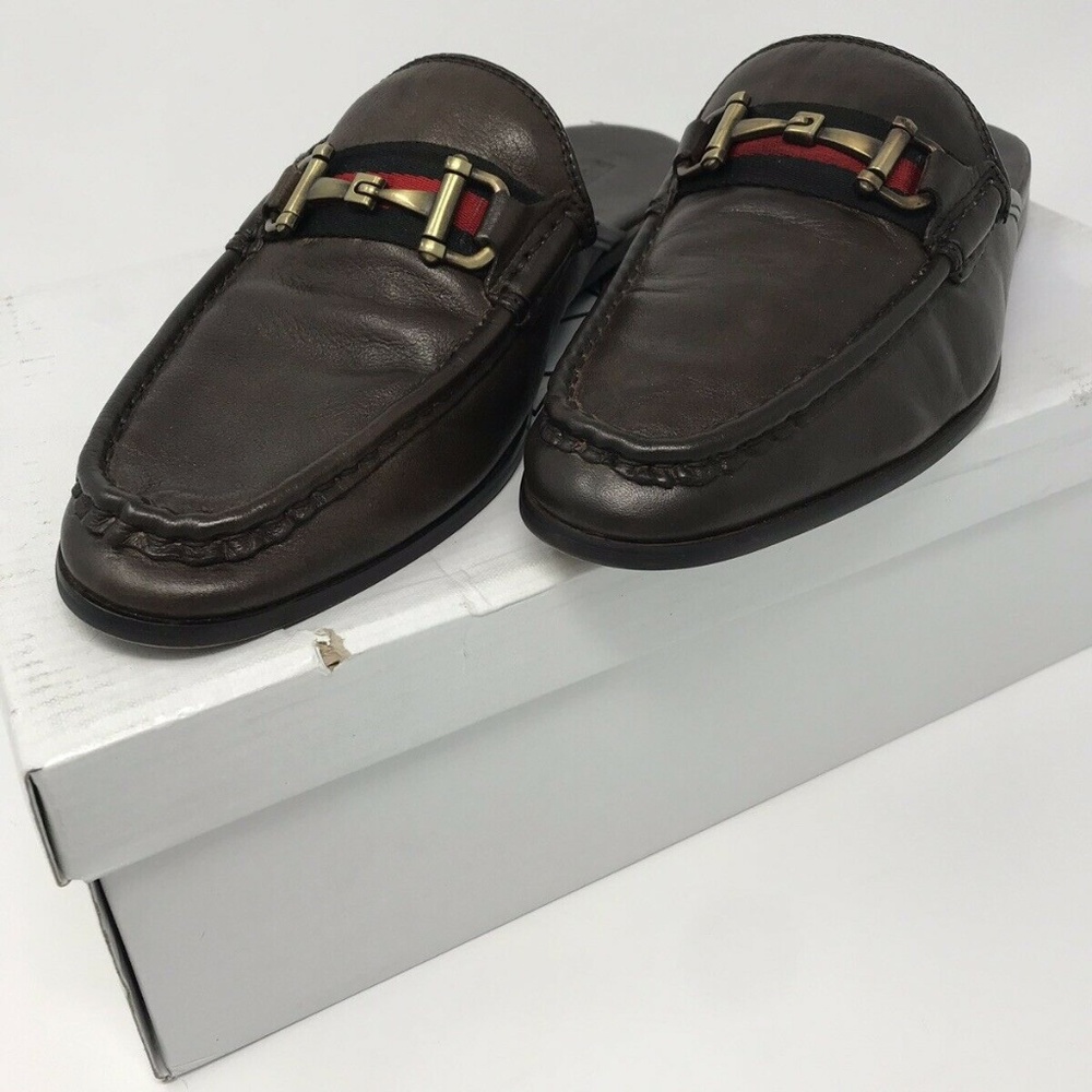 Steve Madden Count Brown Horsebit Loafers 8